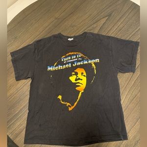 Vintage 2002 Michael Jackson tee size XL